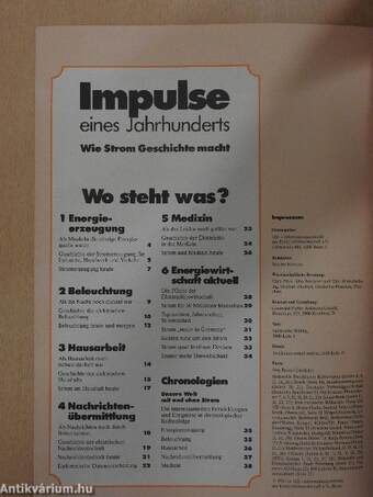 Impulse eines Jahrhunderts