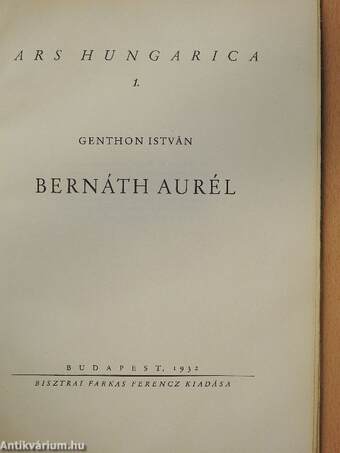 Bernáth Aurél