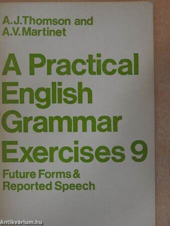 A Practical English Grammar Exercises 9