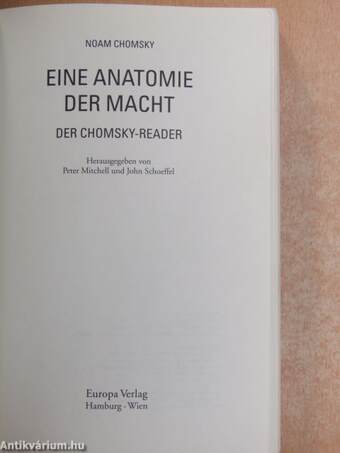 Eine Anatomie der Macht