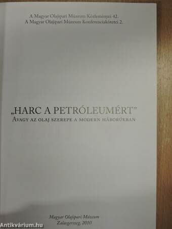 "Harc a petróleumért"