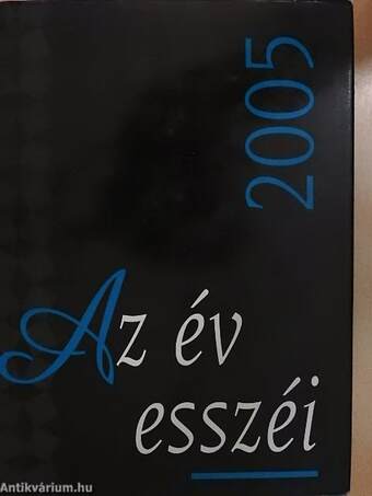 Az év esszéi 2005