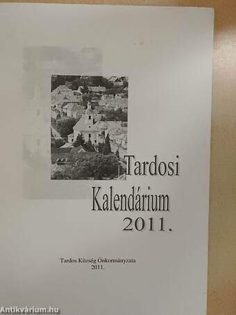 Tardosi kalendárium 2011