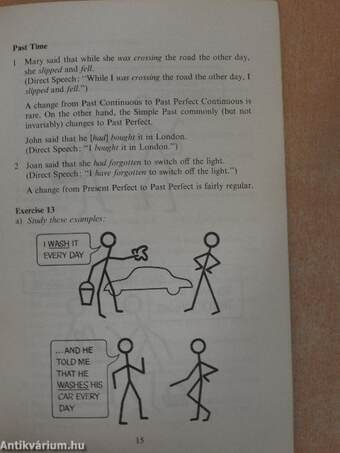 The Elements of Indirect Speech in Tables and Exercises