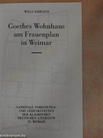 Goethes Wohnhaus am Frauenplan in Weimar