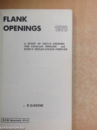 Flank openings