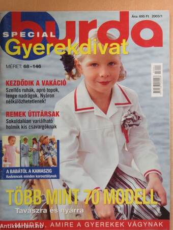 Burda Special - Gyerekdivat 2003/1.