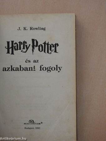 Harry Potter és az azkabani fogoly