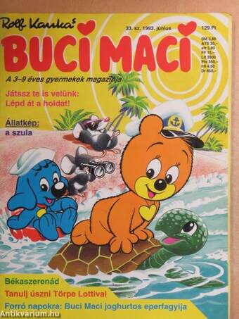 Buci Maci 1993-1995., 2001-2002., 2004. (vegyes számok) (13 db)