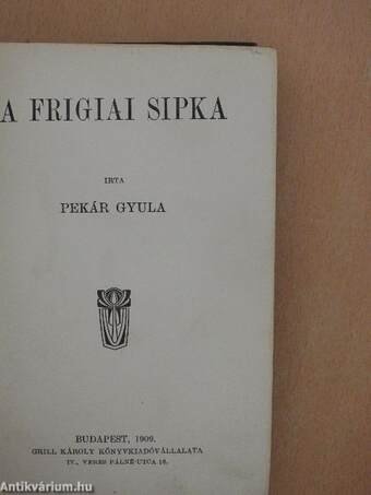 A frigiai sipka