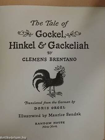 The Tale of Gockel, Hinkel & Gackeliah