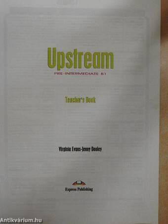 Upstream - Pre-Intermediate B1 - Teacher's book