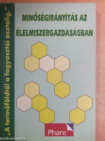 Minőségirányítás az élelmiszergazdaságban