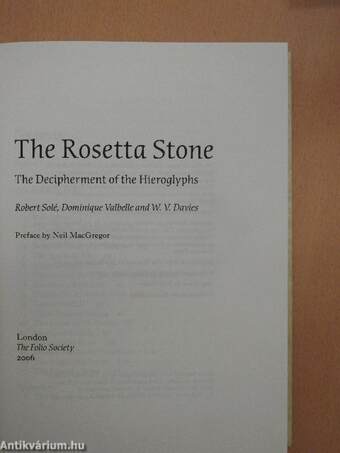 The Rosetta Stone