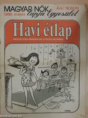 Havi étlap 1990. május