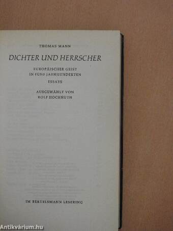 Dichter und Herrscher