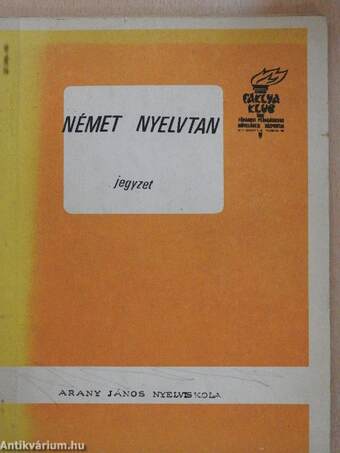 Német nyelvtani jegyzet