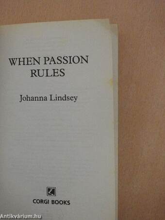 When Passion Rules