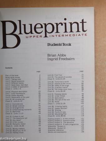 Blueprint - Upper-Intermediate - Students' Book/Workbook