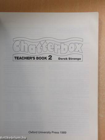 Chatterbox 2. - Teacher's Book