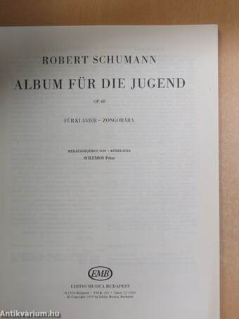 Album für die Jugend Op. 68