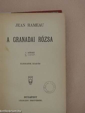 A granadai rózsa I-II.