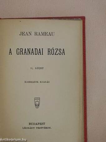 A granadai rózsa I-II.