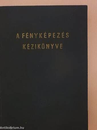 A fényképezés kézikönyve