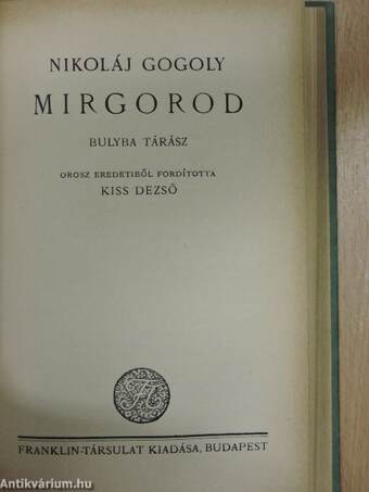 Mirgorod I-II.