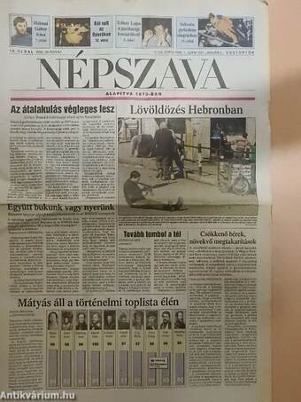 Népszava 1997. január-június (fél évfolyam)