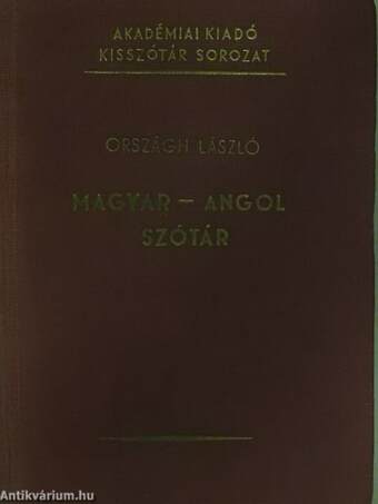 Magyar-angol szótár