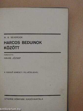 Harcos beduinok között