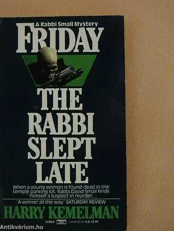 Friday The Rabbi Slept Late