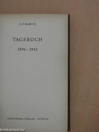 Tagebuch 1896-1942