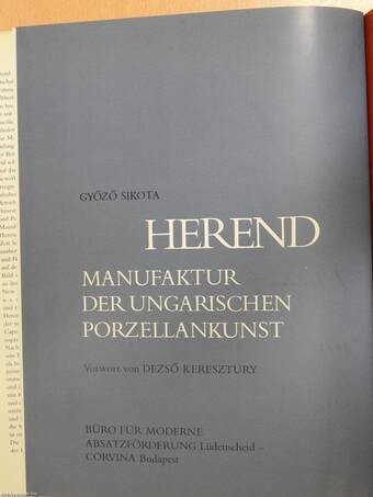 Herend: Manufaktur der ungarischen Porzellankunst