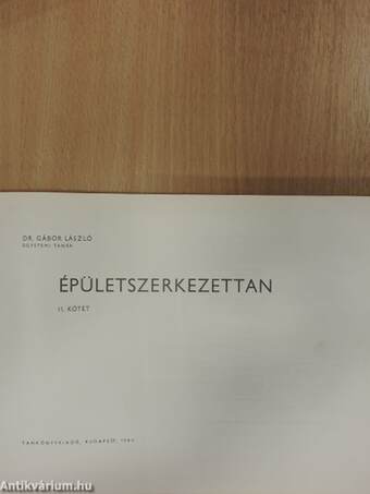 Épületszerkezettan II.