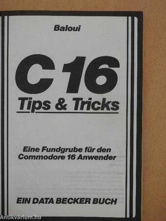 C16 - Tips & Tricks