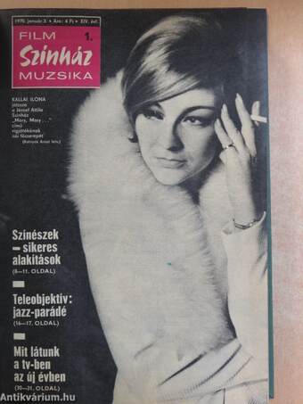 Film-Színház-Muzsika 1970. január-december I-II.