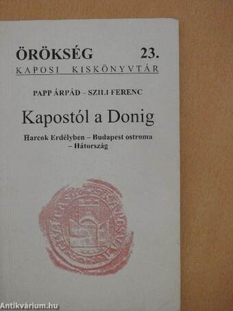 Kapostól a Donig