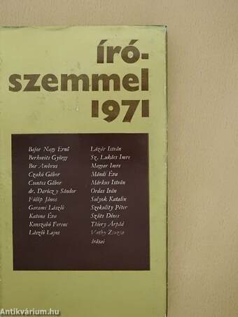 Írószemmel 1971