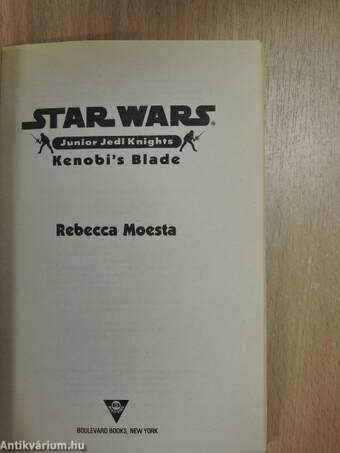 Junior Jedi Knights: Kenobi's Blade