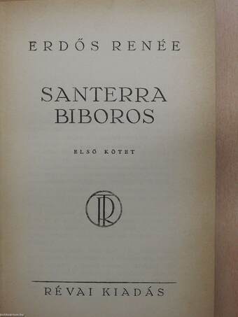 Santerra biboros I-II. (aláírt példány)