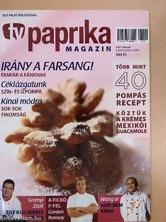 TV Paprika Magazin 2007., 2010-2013. (vegyes számok) (25 db)