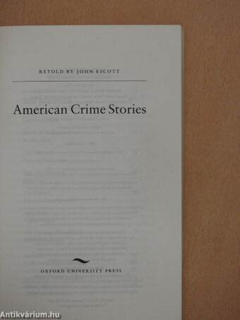 American Crime Stories