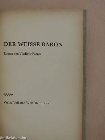 Der Weisse Baron