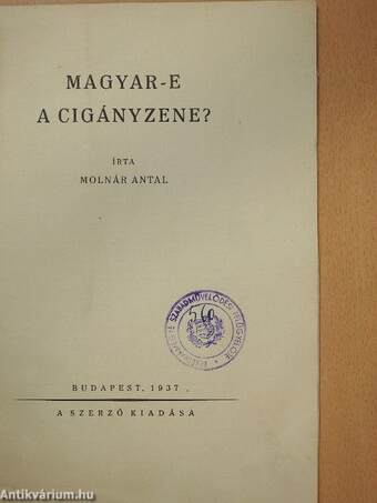 Magyar-e a cigányzene?