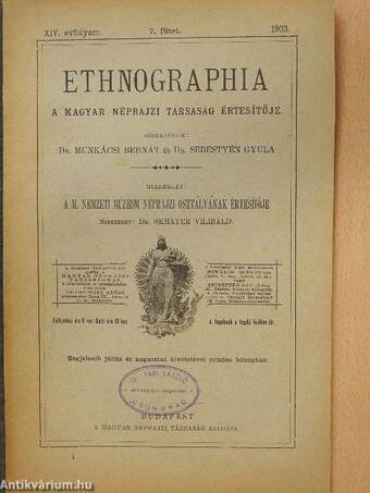 Ethnographia 1903. szeptember