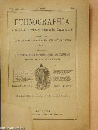 Ethnographia 1903. április