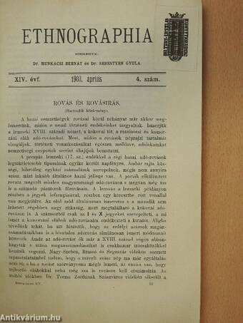 Ethnographia 1903. április