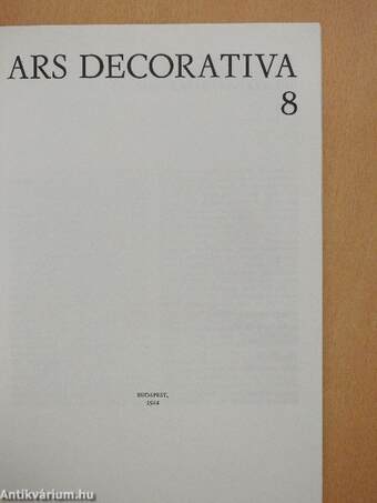 Ars Decorativa 8.